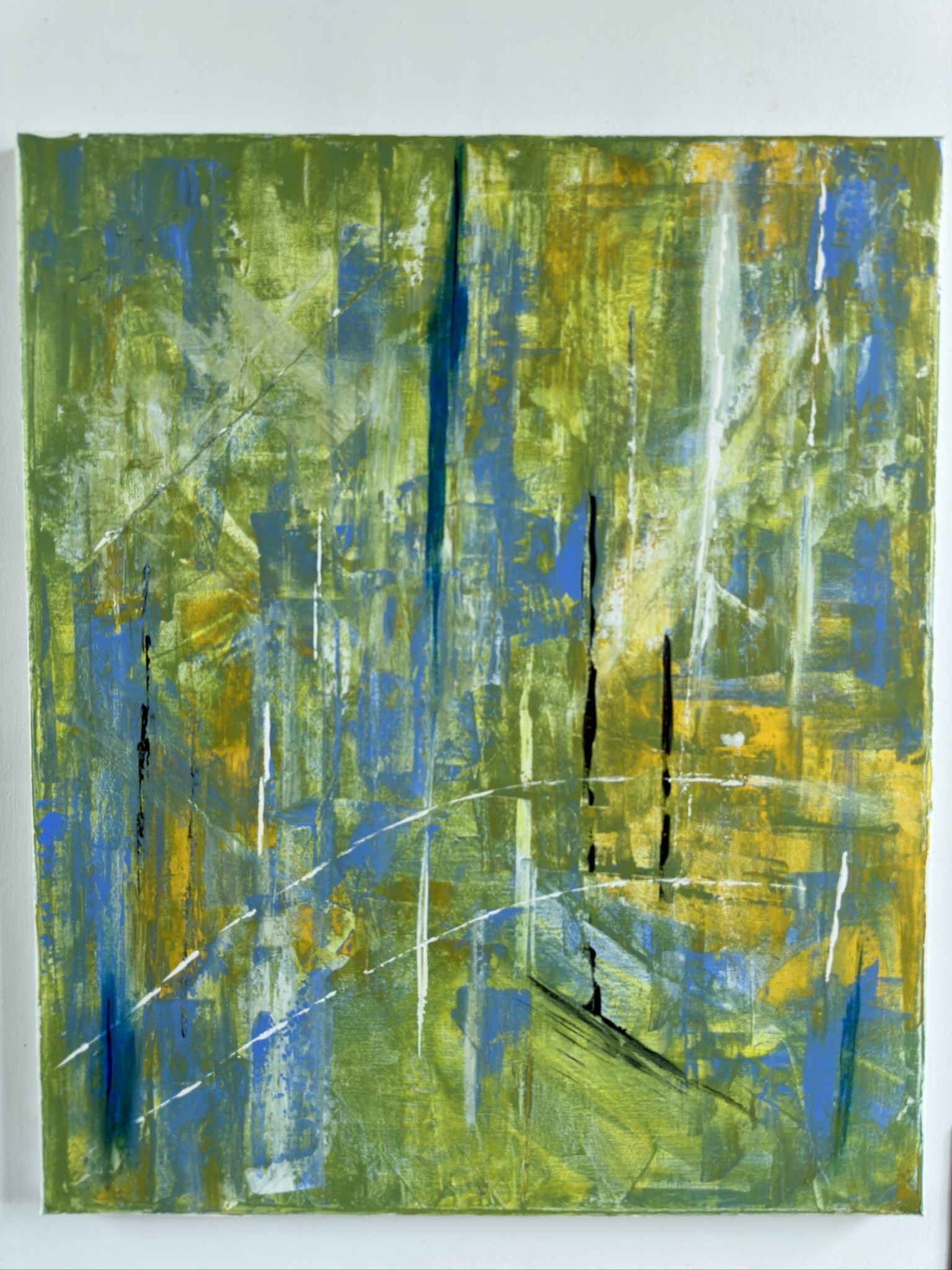 Road Not Taken, 20 x 24 acrylic on canvas